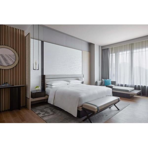 Дизайн облицовки древесины золы группы международного отеля Marriott упрощенный мебелью