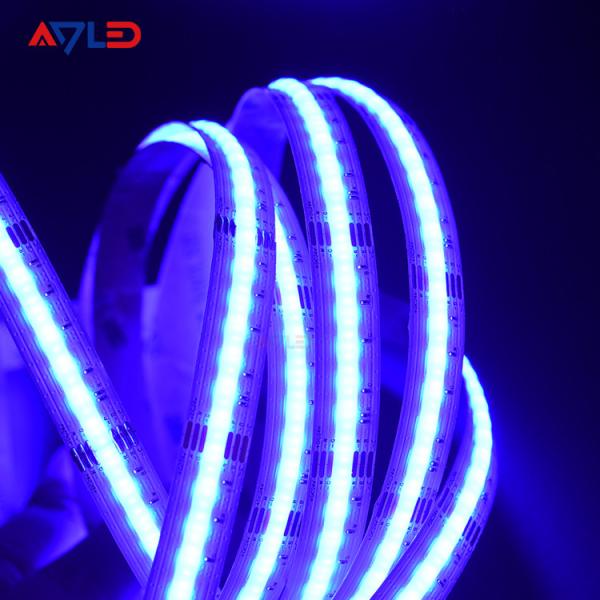 Exterior Coloured LED Strip Lights DC12V 24V Dotless RGB LED Strip Super Bright