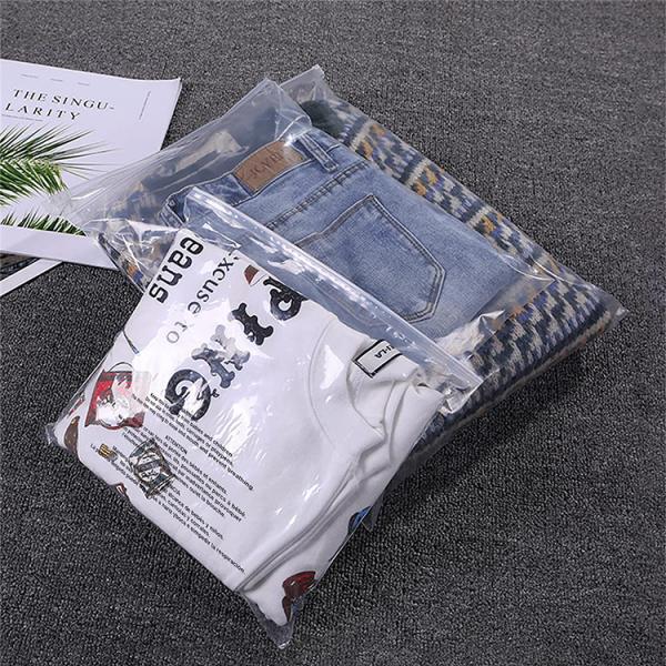 Secure Zipper Closure Custom Logo Print Polybags for Suffocation Warning and Security