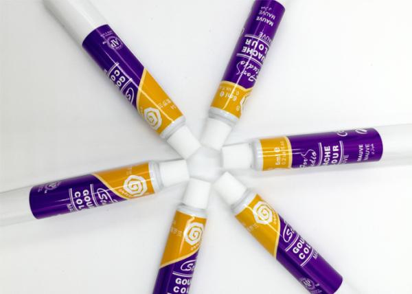 ABL Cosmetic Plastic Barrier Laminated Tube Customized Color Printed With PE Screw Cap