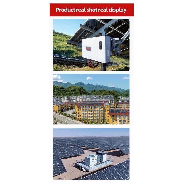 3.68-6kw Inversor monofásico para uso doméstico Red de energía solar híbrida Inversor solar AC DC de baja frecuencia con paquete de baterías
