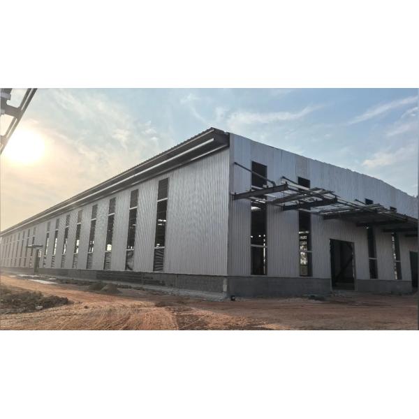 High-strength Steel Structure Factory Building Galvanized H-shaped