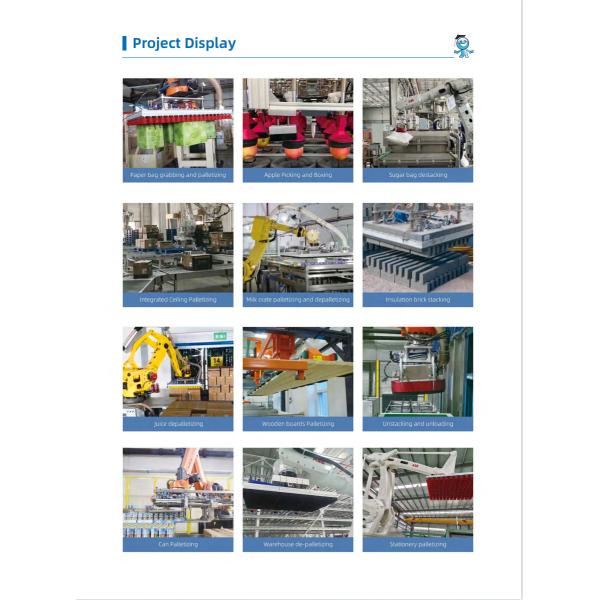 Рука промышленного робота Palletizer KUKA KR120 R3100 манипулятора робота с подгонянным Gripper