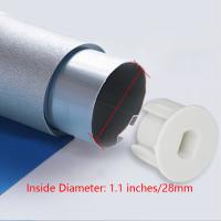 Silêncio e suave 38mm Alumínio Roller Blind Tube Blinds Acessórios