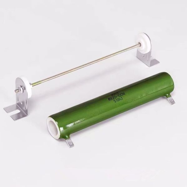 BONENS RX20 Glazed Ceramic Wirewound Resistor 10W-200W Power with 5% Tolerance and 200PPM/℃ Temperature Coefficient