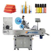 FK807 Máquina de rotulagem automática do frasco para frascos de ensaio de sangue de 3 ml, 5 ml e 10 ml de xarope