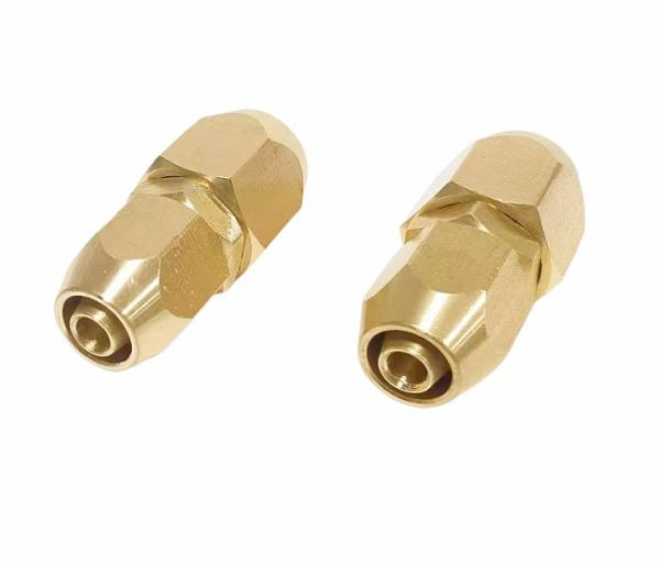 vista identificação dos encaixes 1/4inch do freio de ar e 3/8inch a identificação de bronze de oposição NPT