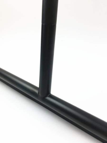 Upscale 52 inch Long Handle Black Stainless Steel Floor Squeegee