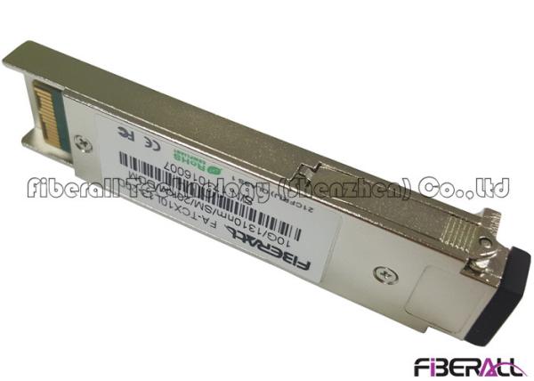 RoHS FCC CE Compliant 10Gb/s XFP Fiber Optic Transceiver 1270/1330nm LC 40KM