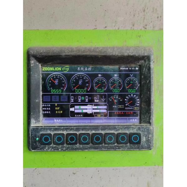 2018 Mercedes châssis Zoomlion pompe à béton avec 56m portée verticale installée