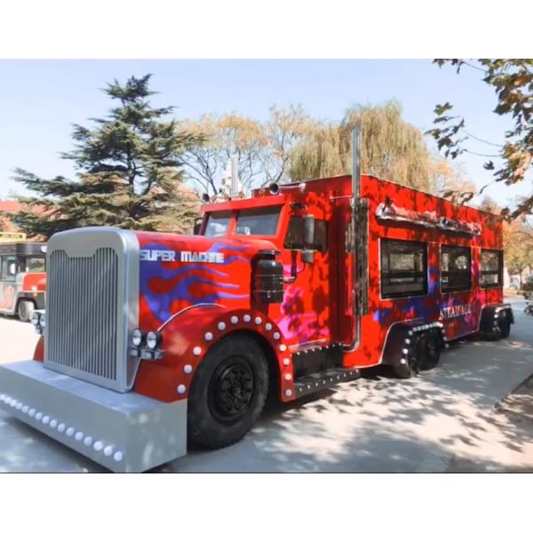 Customizable Food Truck for Nuts Fast Food Snacks Beverages Coffee Milk Tea