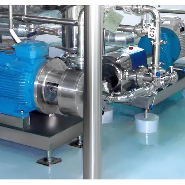 Stainless Steel 316L 10000L Inline Homogenizer For Cosmetic