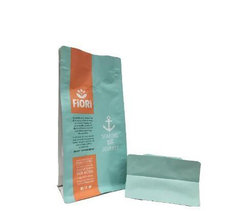 coffee bag /al foil standing zipper bag with valve wholesale packaging bag manufacturer