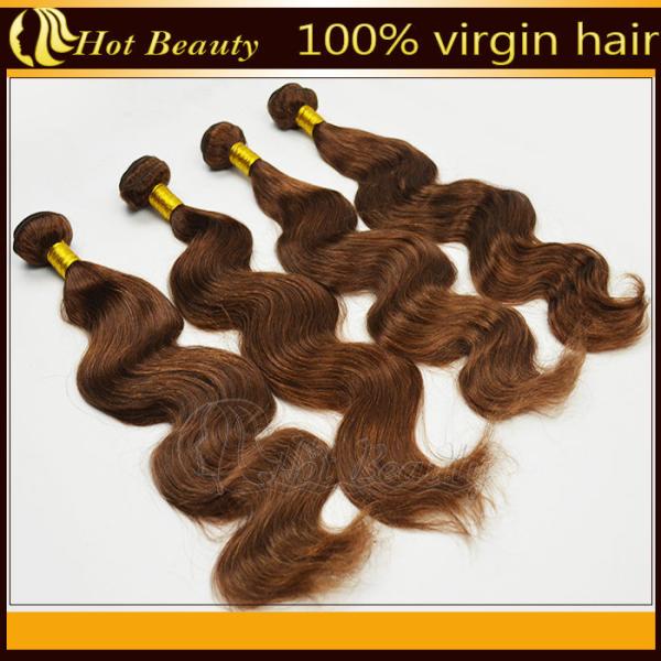 Brown Brazilian Remy Human Hair Extensions 
