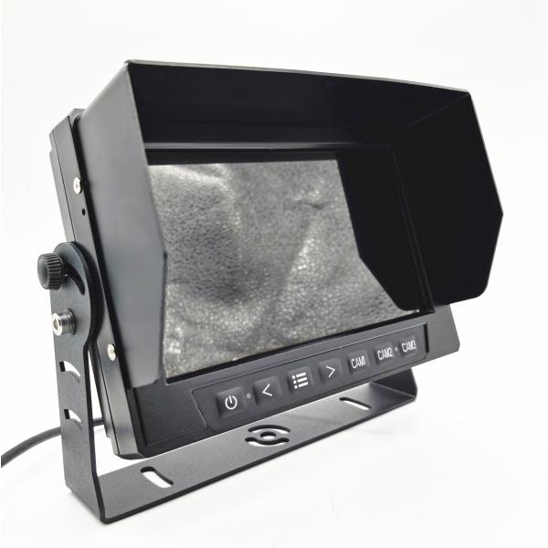 Автомобиля стоянки цвета цифров TFT LCD монитор Rearview водоустойчивого автоматического задний 7 дюймов