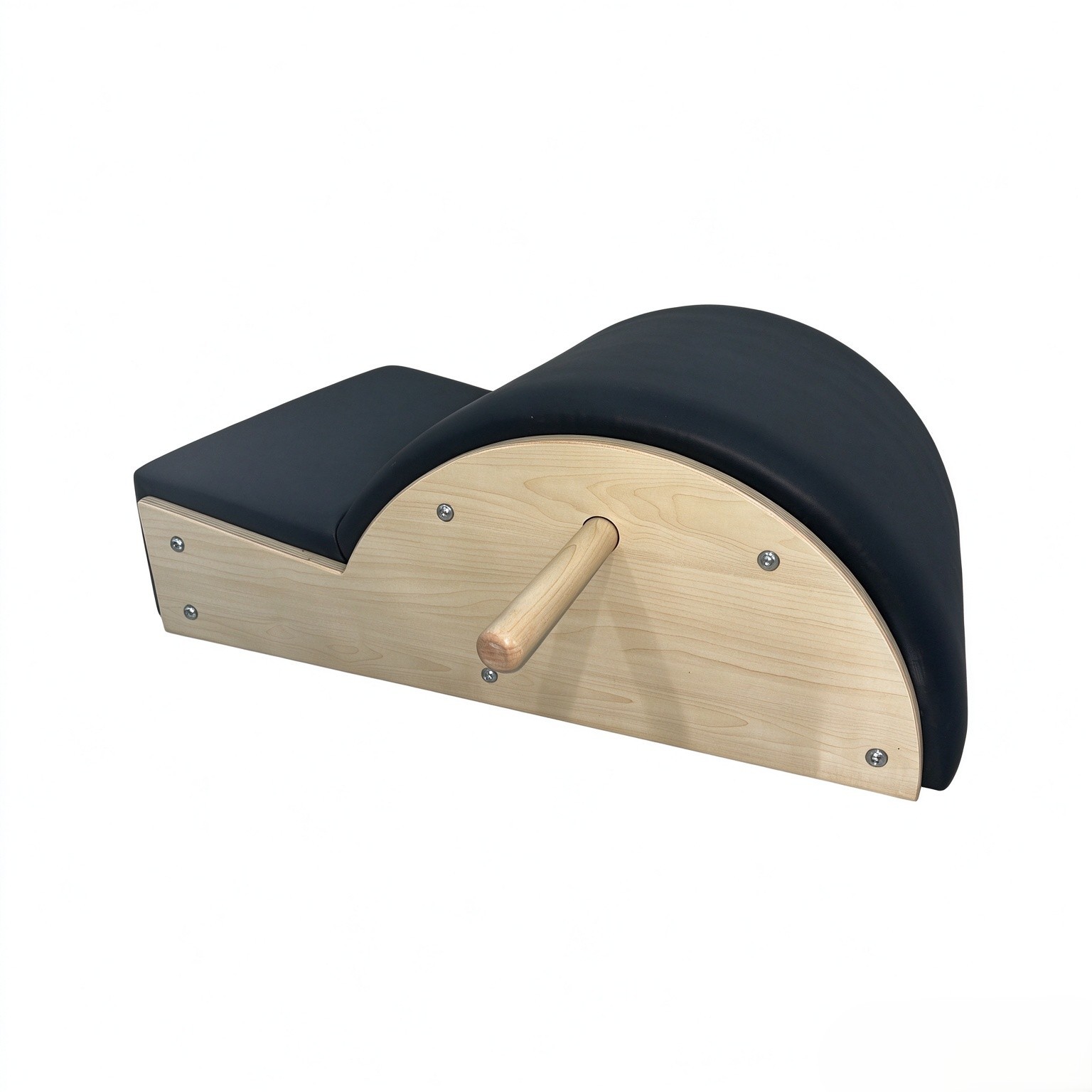 Maple Wood Pilates Foam Spine Corrector With Handle Bar Spinal Stretching Equipment
