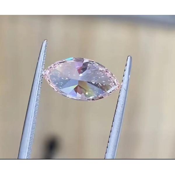 1.0ct-1.99ct Лабораторно выращенные розовые бриллианты 10 Моха Маркиза свободный бриллиант IGI