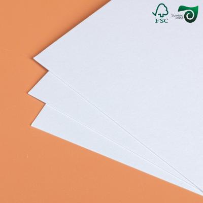 Carton alimentaire blanc FSC 215g 235g, qualité alimentaire, couché une face, pour emballage de produits surgelés