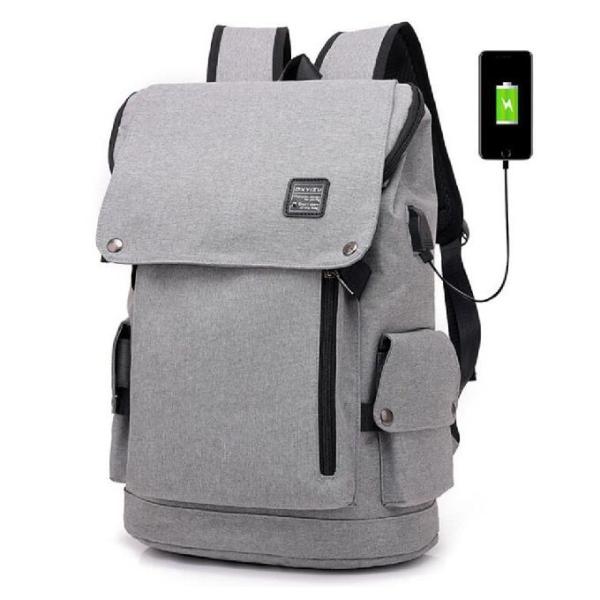 Trouxas dos sacos de escola do curso do projeto de USB dos homens do portátil