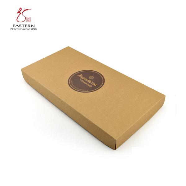 Kraft cardboard packaging box for chocolate | food paper packaging boxes