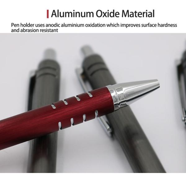 Classic Metal Ballpoint Pen Aluminum Promotion Logo Press Ball Pen