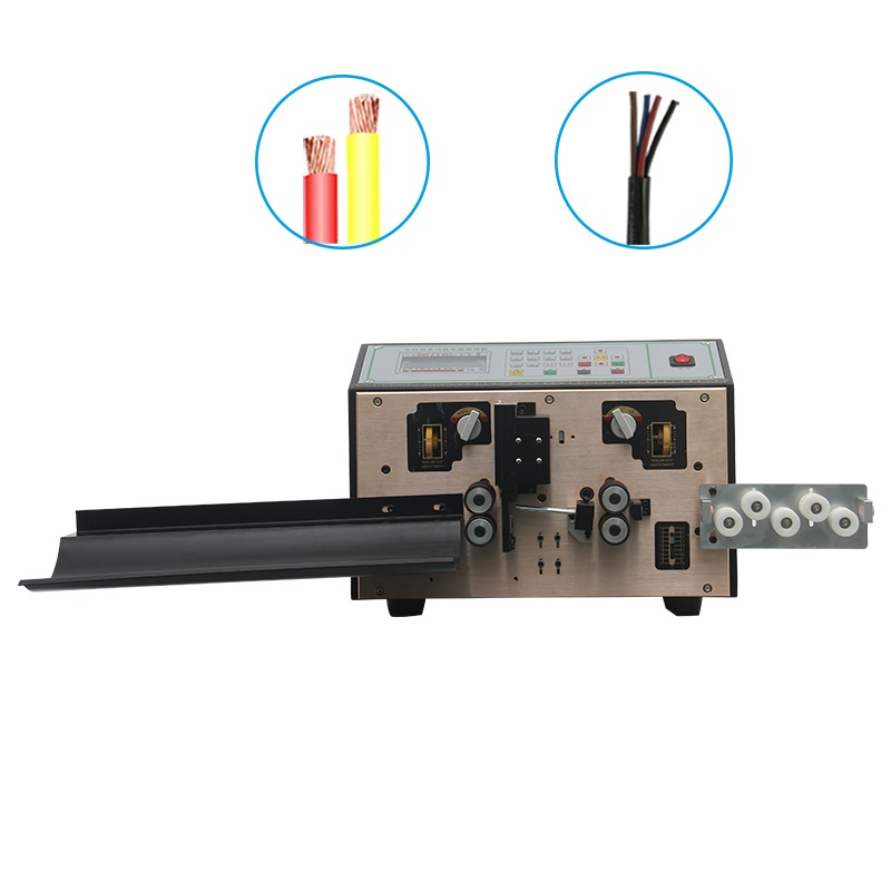Automatic High Speed HR-220  Cable Cutting Stripping Machine  Wire Strip Machine