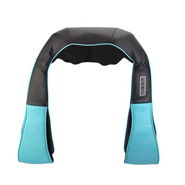 25W Electric Full Body Deep Tissue Kneading Pillow Massage Shiatsu Back Shoulder And Neck Massager With Heat