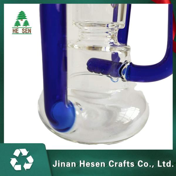 19 Inch Herb Weed SGS 32cm Glass Water Bongs