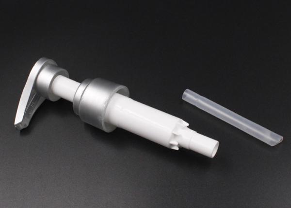 Silver Bottle 33mm Plastic Lotion Pump