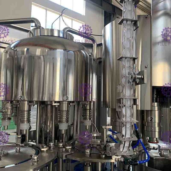Automatic 3 in 1 PET Rotary Bottle Drinking Water Filling Machine