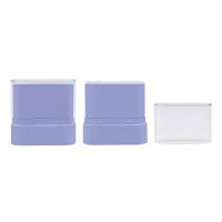 10g Cosmetic Deodorant Stick Top Filling Personal Care Empty All Plastic Oval Shape Deodorant Bottle