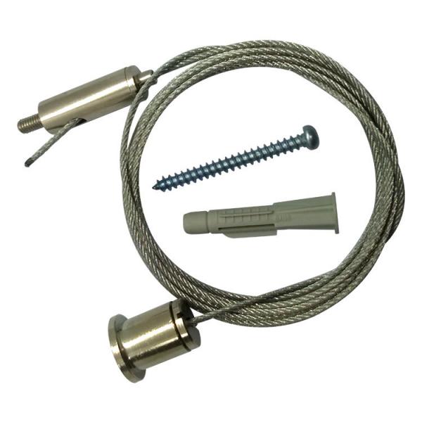 Stainless Steel Cable Suspension Lighting Kit for Drop Ceiling