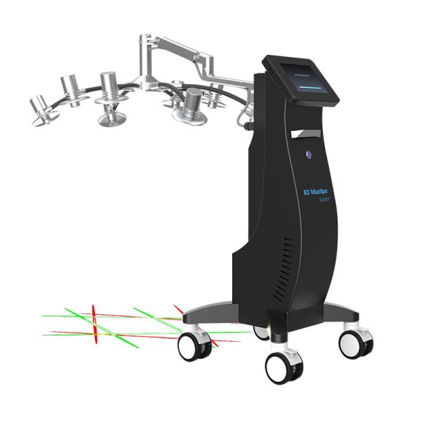635nm Red 532nm Green Cold 8D 10D laser Slimming Machine Effective Weight Loss