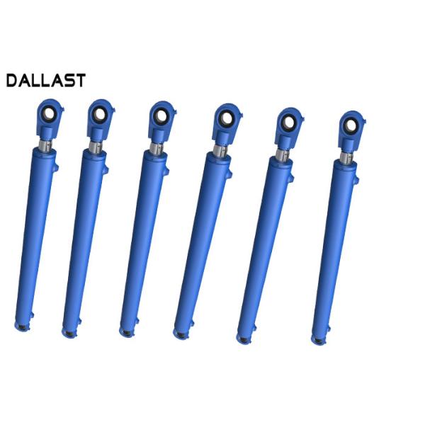 Double Acting Hydraulic Cylinder Stainless Steel Widely Used in Garbage Truck