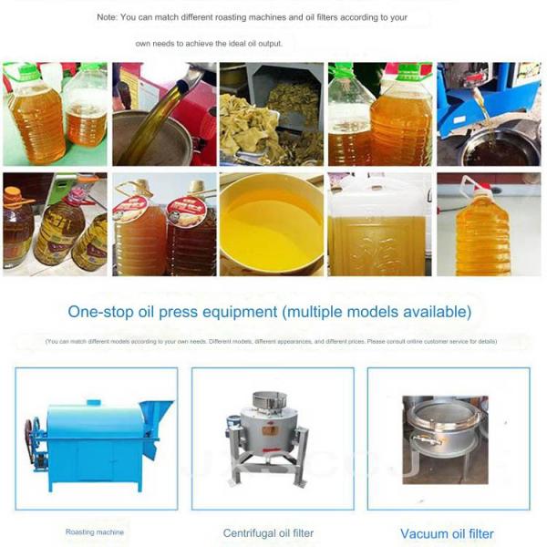 Max Capacity 750 kg/h Peanut Oil Oil Pressers Machine Sunflower Oil Extraction Machine