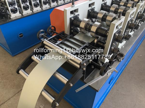Rolo do Purlin do Cu 1.8mm de Ppgi que forma a máquina com furos de perfuração da elipse