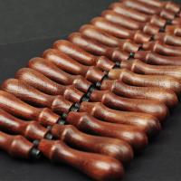 Wooden Wax Seal Stamp Branches Vintage Sealing Wax Stamps Retro Wooden Handle for Wooden Stamp Removable Brass Head