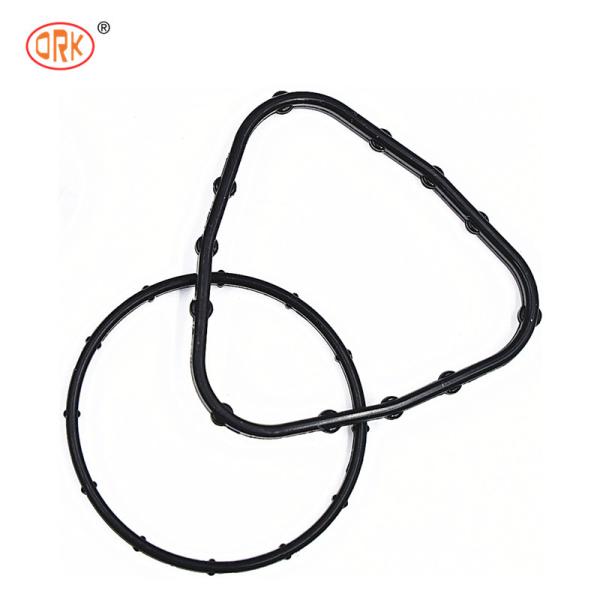 Silicone Seals Pneumatic Rubber Seals FDA Custom Molded Pneumatic Piston Seal