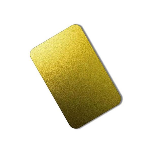 1.22m Width Golden Mirror Stainless Steel Sheet Plate 304 316L 430
