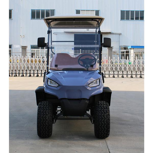 Sell 4 Seater Electric Hunting Golf Cart with 5KW AC KDS Motor and High Grade Ability