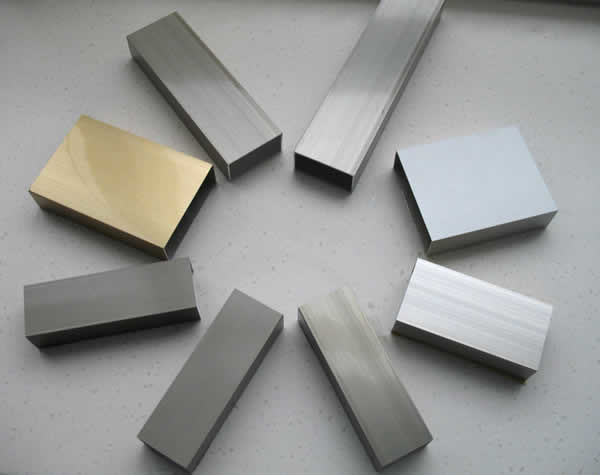 Manufacturer Anodized Aluminum Profile Silver Champagne Black