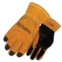 Le sapeur-pompier structurel Gloves Cowhide 3D de NFPA 1971 roulent plus de des gants de pompier d'astuces