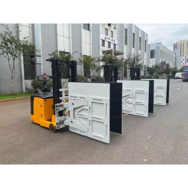 Номинальная нагрузка 450 кг Противобалансовый вилочный погрузчик электронная защита рулевой педали рука