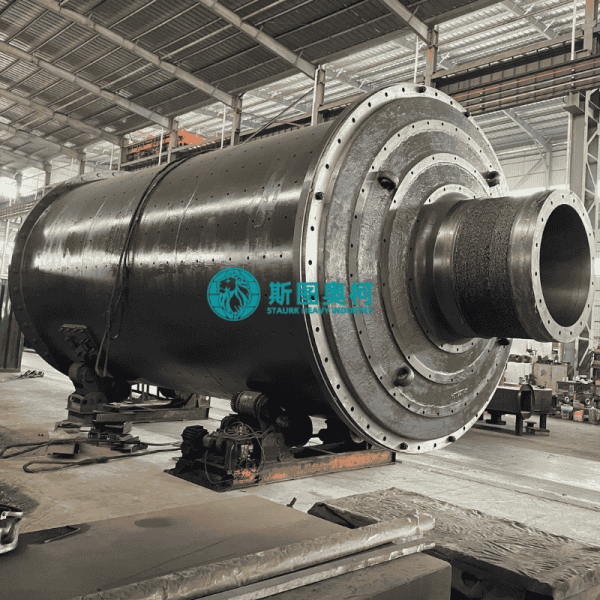 Ball Mill Grinding Mill with Steel Rods Grinding Media for ≤25 mm Feed Size and Third-Party Quality Inspection
