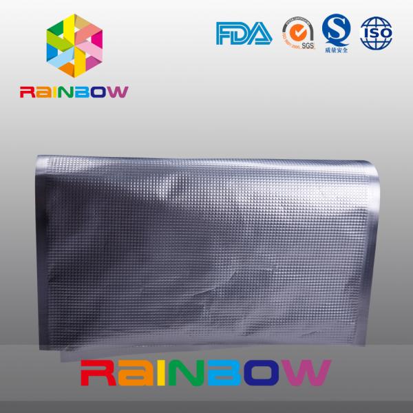 Aluminum Foil Vacuum  Bags , Textured Food Embossed Vacuum Sealer Bag