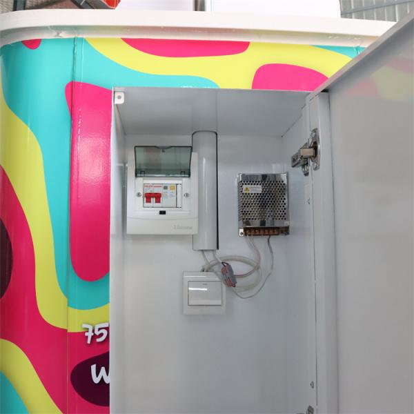 2023 New design coffee tricycle bike food cart for mobile business Ice Cream Cart Gelato Bike
