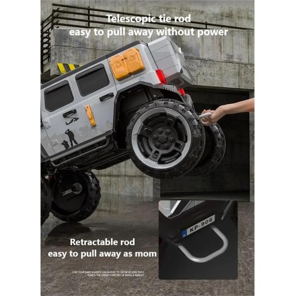 OEM ODM 24 Volt Childrens Electric Car Off Road 4 Seater Kids Electric Car