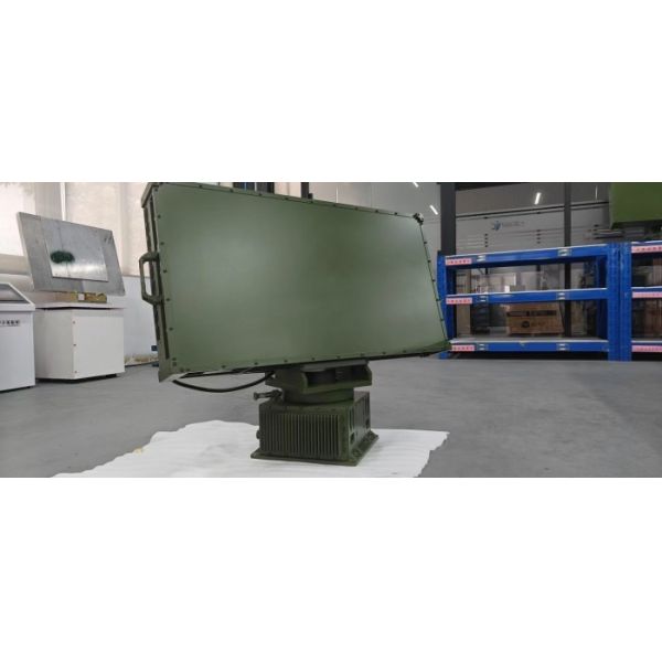 Pulse-Doppler 3D Ku-Band Anti-Jamming Radar Surveillance Tracking System For Perimeter Security
