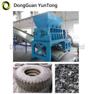 Tire shredder machine