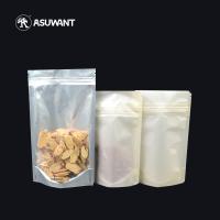 L'emballage biodégradable de catégorie comestible met en sac fait sur commande thermoscellable imprimé se tiennent vers le haut des poches